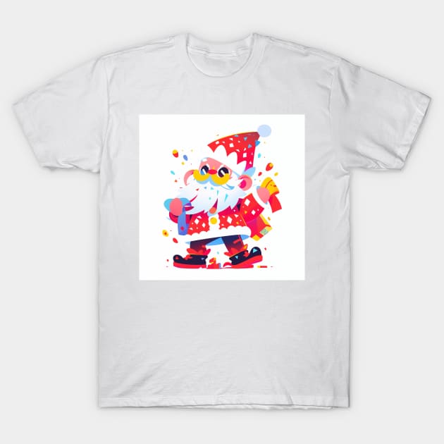 Christmas and Santa Claus 27 T-Shirt by saveasART